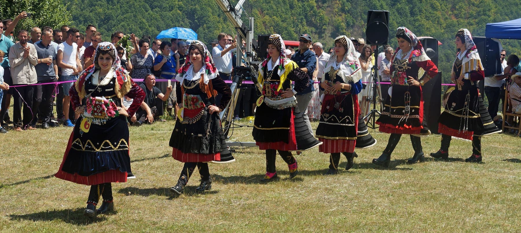Highland village in the Kelmend and Dukagjin country
